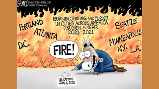 Political cartoon of the day: Sounding the alarm