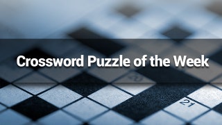 Crossword Puzzle of the Week: September 15