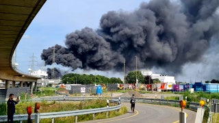 Explosion at chemical complex in German city of Leverkusen