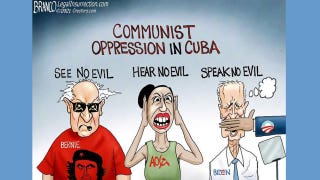 Political cartoon of the day: Biden's Cuba policy