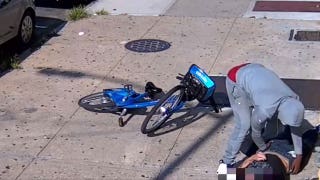 NYC robbery suspect seen rifling through unconscious man's pockets after brazen daylight beat down