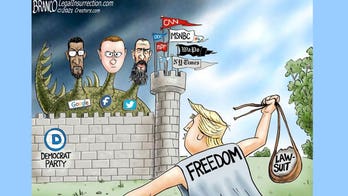 Political cartoon of the day: Slaying the three-headed dragon