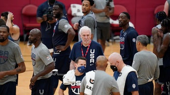 Camp Pop: US basketball team opens Olympic practice in Vegas