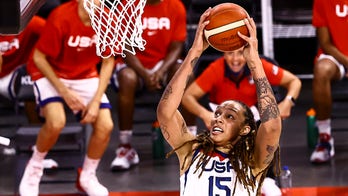 US women earn first exhibition win, routing Nigeria 93-62