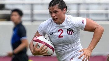 US rugby star Ilona Maher delivers brutal stiff-arm in Olympics matchup vs. Japan