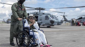 Navy flies widow around ship named after her husband for 100th birthday