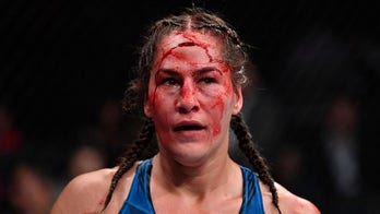 Jessica Eye suffers brutal cut on forehead during UFC 264 bout, blood pours down her face