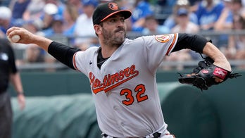 Harvey ends his 9-game skid, pitches Orioles past Royals 5-0