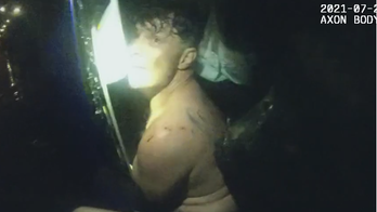 Dramatic video shows Florida police, Good Samaritan rescuing woman from submerged car