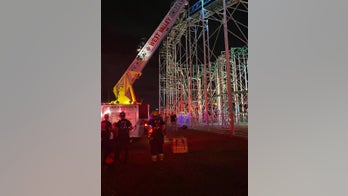 Texas firefighters rescue 8 teens stuck at top of New Mexico roller coaster for 2 hours