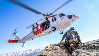 Navy helicopter crashes in California while searching for hiker, crew rescued after 20 hours in rugged terrain