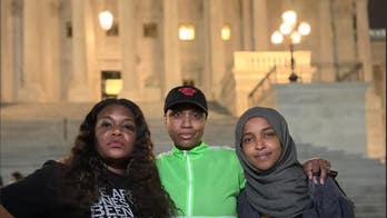 Cori Bush spends night protesting outside US Capitol, gets support from Squad allies Omar, Pressley