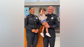 Massachusetts police officers recognized for resuscitating toddler who nearly drowned, saving her life