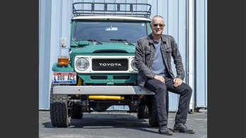Tom Hanks is auctioning his classic Toyota FJ40 Land Cruiser SUV