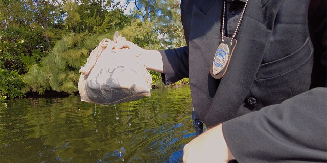 A plastic bag from New York City led police north where they made another shocking discovery.