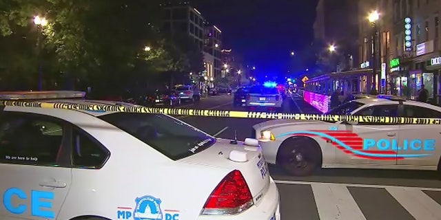 Shooting in Washington, DC, leaves at least 2 injured. The city recorded its 199th killing Tuesday, the largest uptick in murders in 16 years.