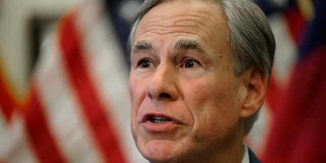 Texas Gov. Greg Abbott speaks at a news conference, Tuesday, June 8, 2021, in Austin. (Associated Press)