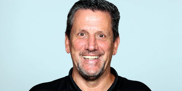 This 2019 file photo shows Greg Knapp, formerly of the Atlanta Falcons. Knapp was hired as a New York Jets assistant coach in January. (AP Photo/File)