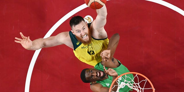 Aron Baynes out of Olympics after freak bathroom accident, News Without Politics, news without bias, sports, follow us, subscribe here, NWP