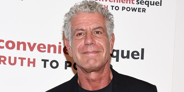 Anthony Bourdain attends an event in New York City, July 17, 2017. (Associated Press)