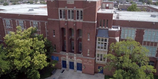 Frederick Douglas High School in Baltimore. Nearly half of the high school students in Baltimore City Public Schools earned below a 1.0 GPA during the first three quarters of the school year.