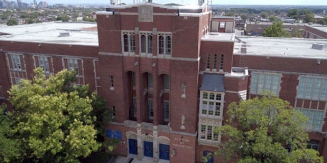 Frederick Douglas High School in Baltimore. Nearly half of the high school students in Baltimore City Public Schools earned below a 1.0 GPA during the first three quarters of the school year.