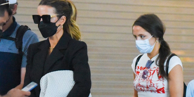 Kate Beckinsale reunited with her daughter, Lily Mo Sheen, after two years apart.