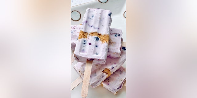 Debi Morgan, of the Southern food blog Quiche My Grits, shared her ‘Blueberry Cheesecake Pops’ recipe with Fox News.