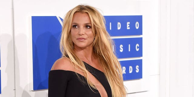 Britney Spears attends the 2016 MTV Video Music Awards at Madison Square Garden on August 28, 2016 in New York City.