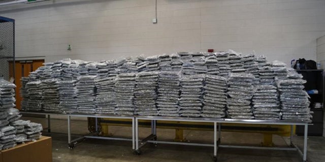 U.S. Customs and Border Protection agents seized over 2,500 pounds of marijuana in Detroit last week.