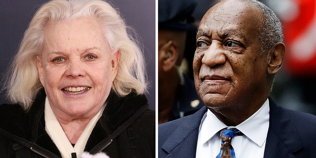 Actress Carroll Baker said one day before Bill Cosby's release from prison that it was 'a sin' the embattled performer was locked up on sexual assault charges.