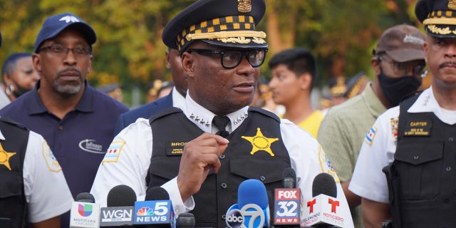 Chicago Police Superintendent Brown 