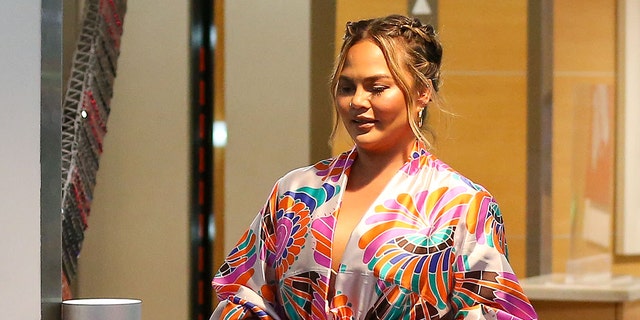 Chrissy Teigen surfaced in Los Angeles in late June following her cyberbullying scandal.