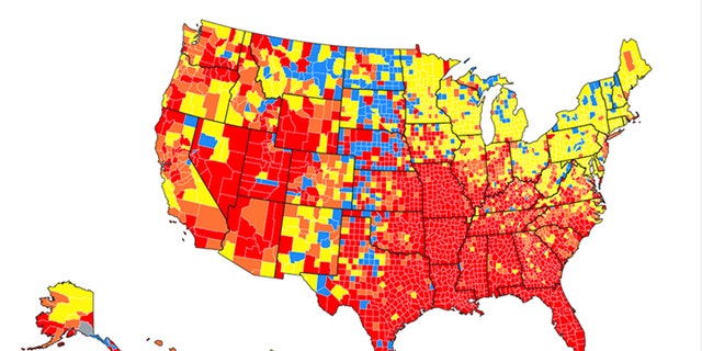 COVID-19 transmission rates by state: CDC  Fox News