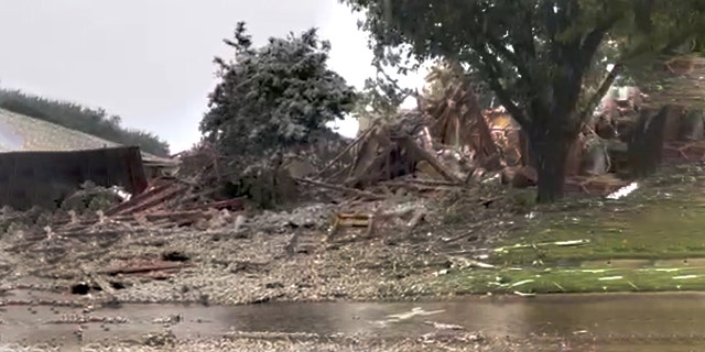 A home reportedly exploded in a Dallas suburb Monday afternoon.