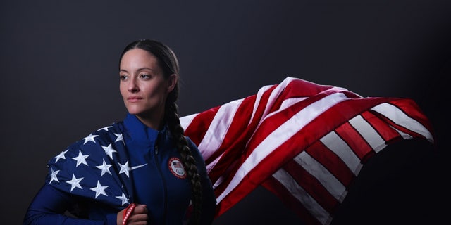 Sgt. 1st Class Elizabeth Marks, a Solider-athlete in the U.S. Army World Class Athlete Program, broke two American records at the Paralympic Swimming Trials June 17-21 while qualifying for the Summer Games. Photo by Maj. Nathaniel Garcia