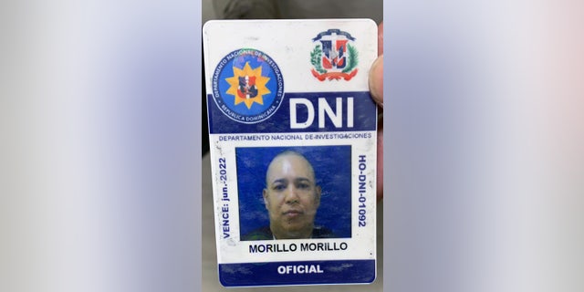 Hector Morillo, 46, was found with an ID fromt he Dominican Republica National Investigation, authorities said.