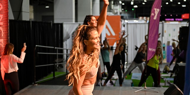 The Tone It Up Girls Katrina Scott and Karina Dawn Headed to Total Body