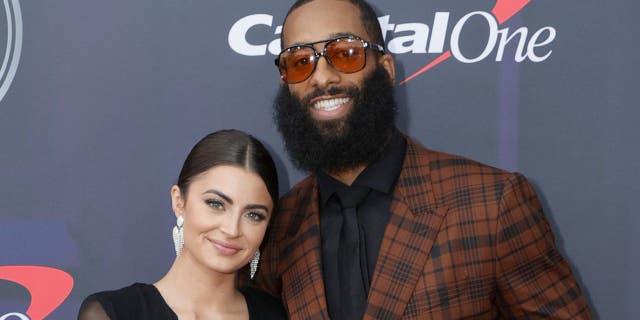 Rachael Kirkconnell and Matt James attend the 2021 ESPY Awards on July 10, 2021, in New York City. (Michael Loccisano/Getty Images)