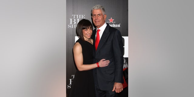 Ottavia Busia said she likely won't speak publicly about Anthony Bourdain again.
