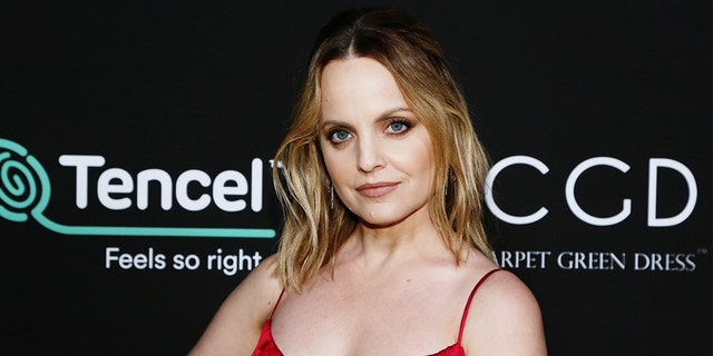 Mena Suvari said acting helped her escape from a painful past.
