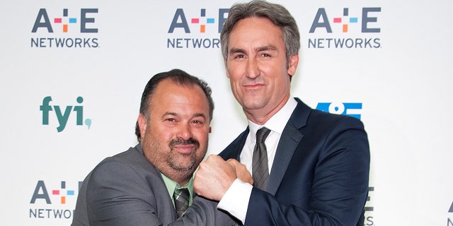 A representative for The History Channel did not immediately respond to Fox News' request for comment.  However, Mike Wolfe (right) has confirmed on Instagram that Frank Fritz has left the show, adding that his former co-host will be missed.  