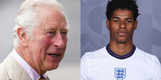 Prince Charles spoke to U.K.'s Radio 4 on Wednesday and highlighted Marcus Rashford's mission to tackle child hunger off the field.