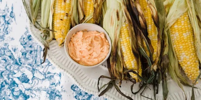 Stacy Anderson, of food blog The Hurried Hostess, shared her recipe for "Perfectly Grilled Corn With Spicy Butter" with Fox News ahead of the Fourth of July weekend.