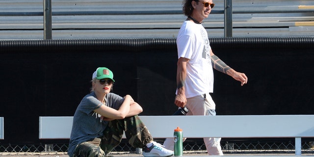 Exes Gwen Stefani and Gavin Rossdale met up in support of their son, Apollo, at his football game. Photographers caught the former pair keeping their distance from one another as they took in the action from the sidelines.