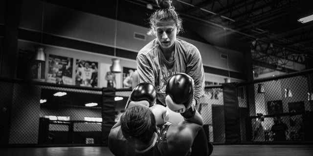 Harrison training in an undated photo. (Brian Corsello @MightyJax)