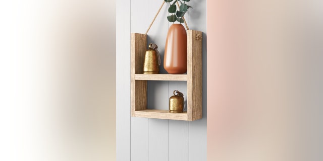 This shelving unit makes a perfect host gift for your next housewarming party.