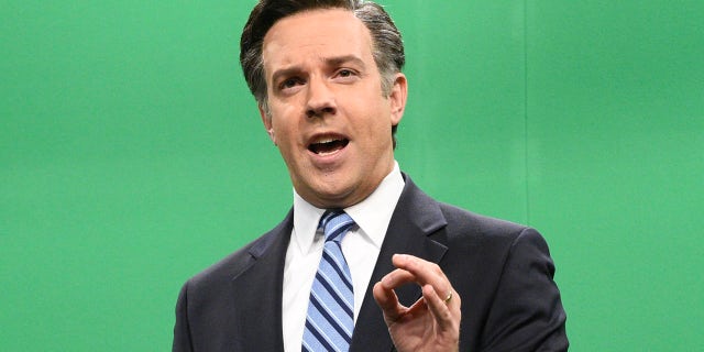 Sudeikis as Mitt Romney on ‘Saturday Night Live.’ (Getty Images)