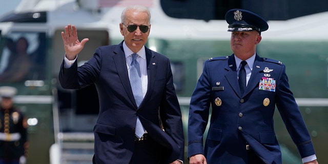 On Tuesday, July 13, 2021, President Joe Biden boarded Air Force One to travel to Philadelphia to provide feedback on the right to vote at the Andrews Air Force Base, MD.  (AP Photo / Evan Vucci)