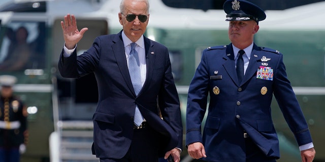 On Tuesday, July 13, 2021, President Joe Biden boarded Air Force One to travel to Philadelphia to provide feedback on the right to vote at the Andrews Air Force Base, MD.  (AP Photo / Evan Vucci)